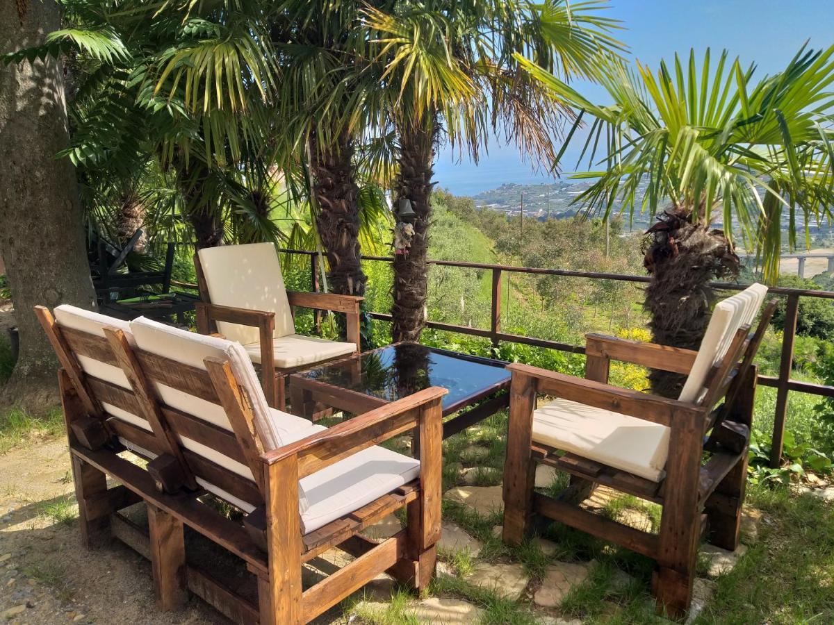 산레모 Detached House With Garden And Sea View 게스트하우스 외부 사진