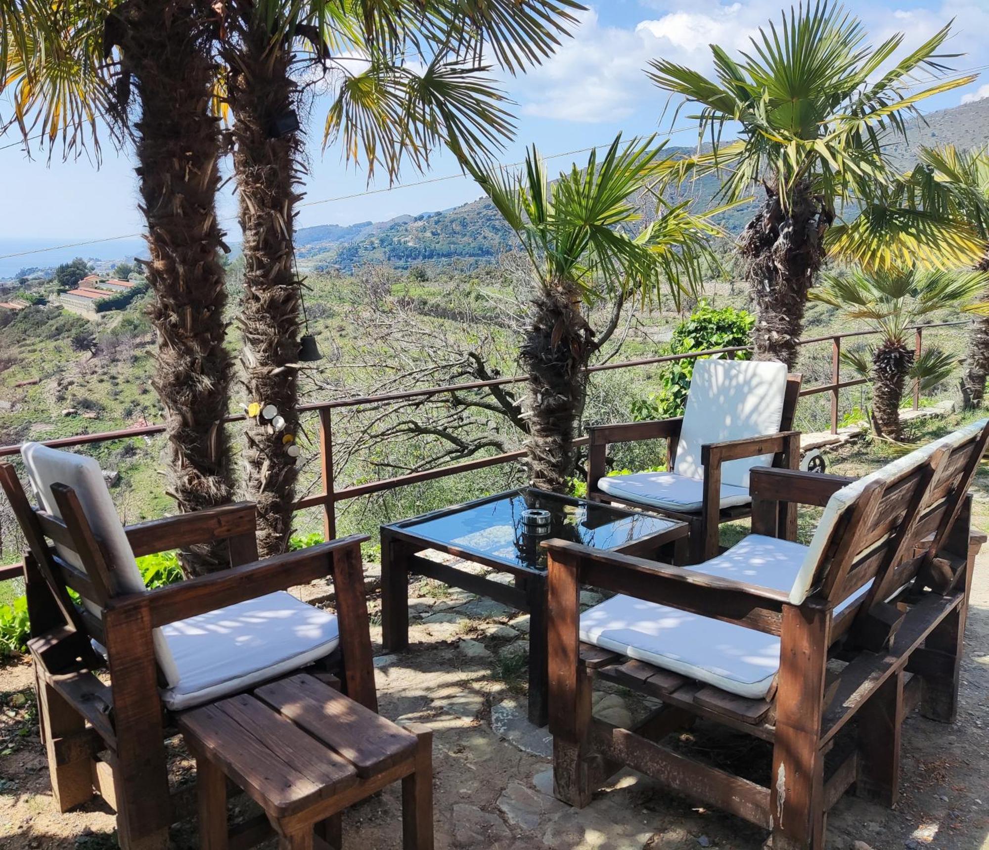 산레모 Detached House With Garden And Sea View 게스트하우스 객실 사진